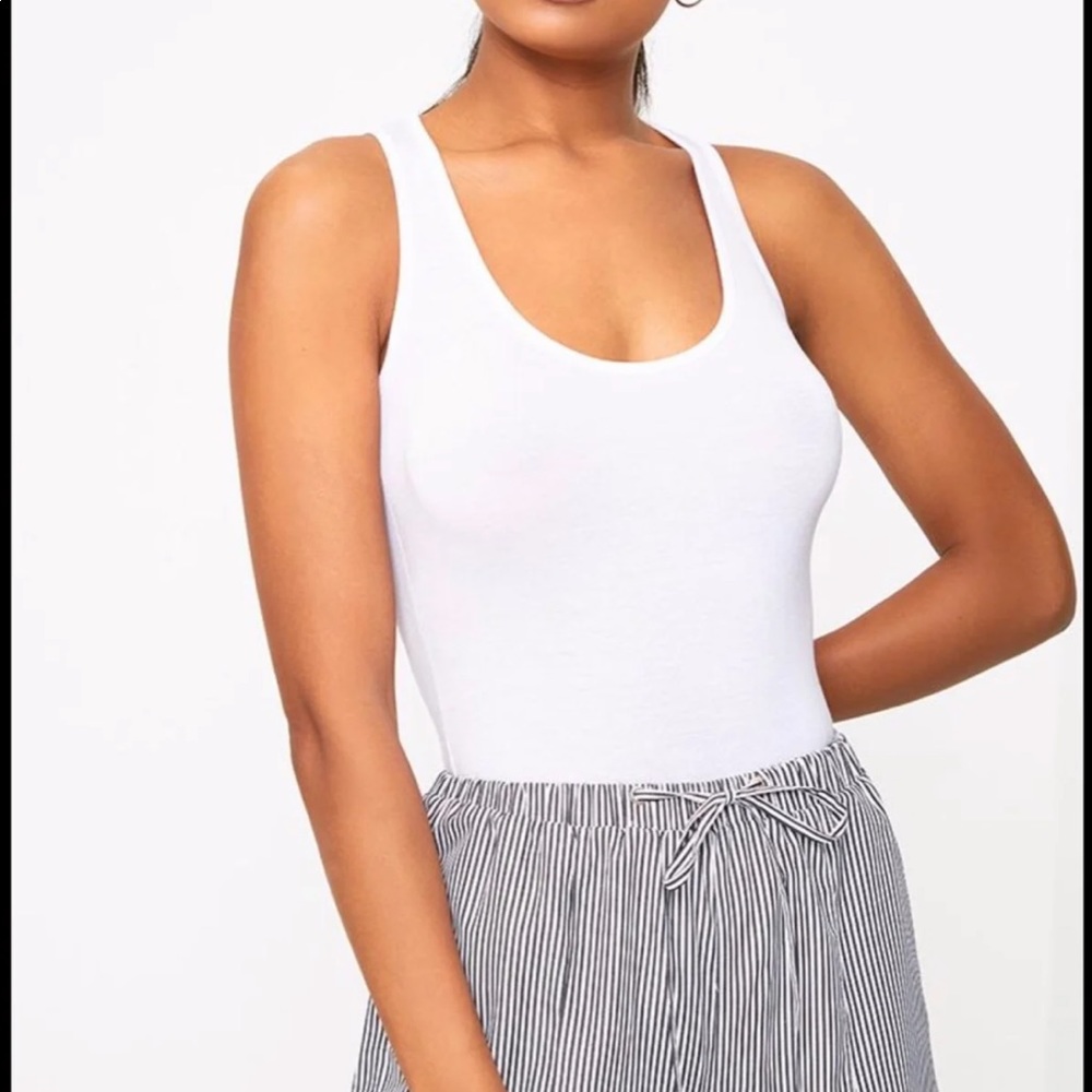Pretty Little Thing White bodysuit